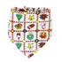 Christmas small, medium and large dog dog cat triangle saliva towel pet supplies